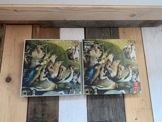 Jheronimus Bosch mini puzzle Garden of early Delights 2016 Holland - Image 5