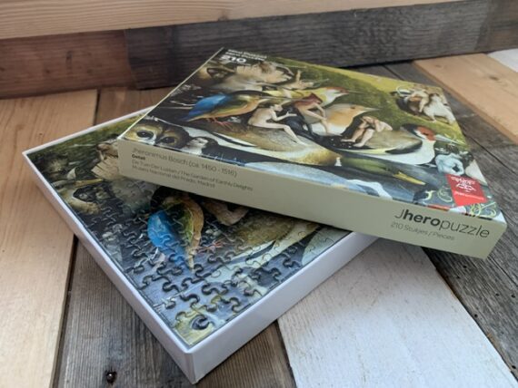 Jheronimus Bosch mini puzzle Garden of early Delights 2016 Holland - Image 2