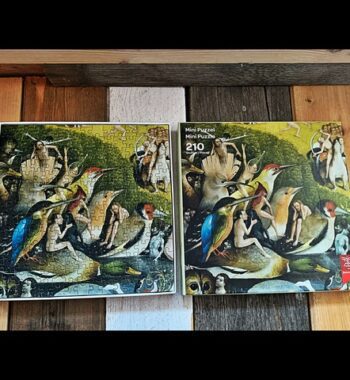 Jheronimus Bosch mini puzzle Garden of early Delights 2016 Holland