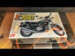 LS M312 Kawasaki Z 750 FOUR model kit 1:20 1980 Japan - Vintage