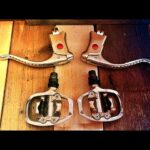 Shimano PD-A520 Tiagra pedals 600 brake levers 1980 Japan