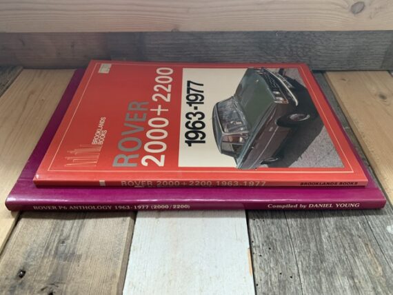 2x Rover P6 2000 / 2200 Anthology books 1990 England - Image 3