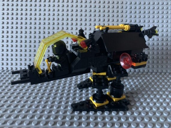 Lego 6876 Blacktron Alienator with instructions space toy 1988 Denmark