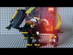 Lego 6876 Blacktron Alienator with instructions space toy 1988 Denmark