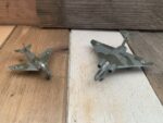 2x Dinky Toys 734 735 airplanes Javelin swift 1960's England