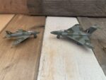 2x Dinky Toys 734 735 airplanes Javelin swift 1960's England - Image 5