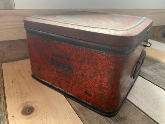 SVEA 126L brass camping stove Sievert in tin 1960 Sweden - Image 16