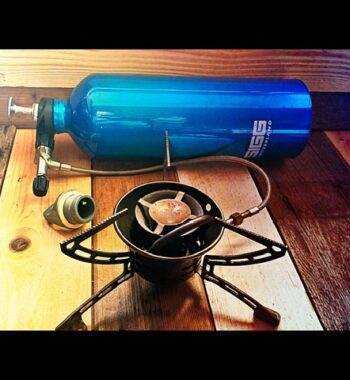 Primus Himalaya VariFuel travel stove Sigg bottle Ergopump 2000's Sweden
