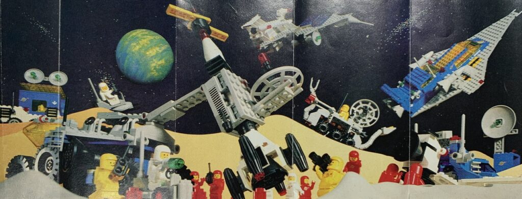 Lego classic space collection according to Lego ca. 1982