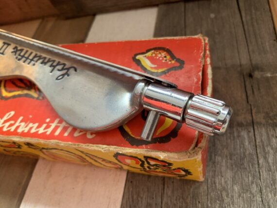 Schnittfix 2 bread knife box Man Tool 1970 Germany - Image 4