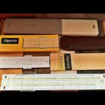 2x Aristo 829 pocket 0929 Multirietz slide rule full set 1970 Germany