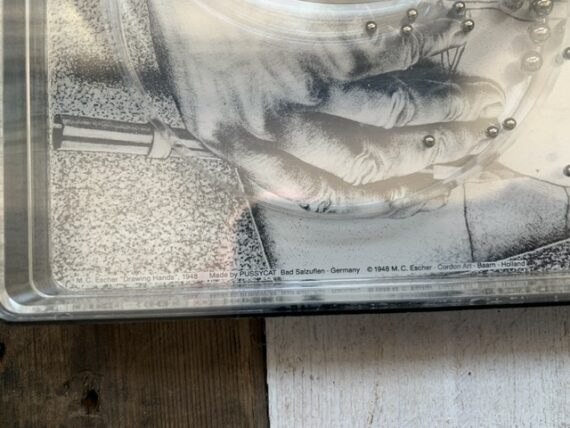 M.C. Escher dexterity puzzle game 1990 Pussycat Germany - Drawing hands - Image 6