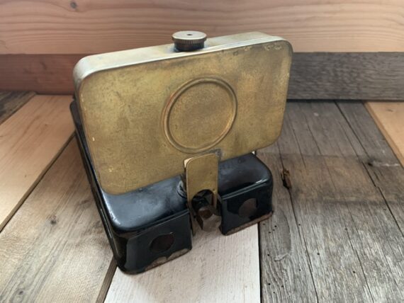 Vogtmann Wabak Adler 19 forerunner small foldable brass travel stove 1940 Austria - Image 5