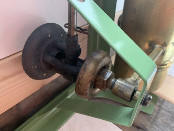 Optimus 181 brass home Stove RESTORATION 1950 Sweden - Image 10