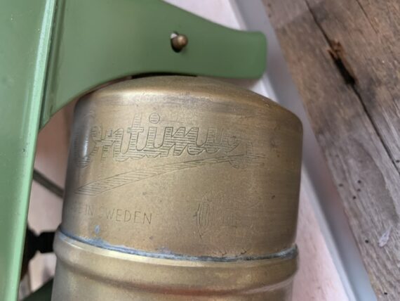 Optimus 181 brass home Stove RESTORATION 1950 Sweden - Image 4