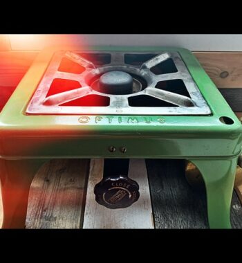 Optimus 181 brass home Stove RESTORATION 1950 Sweden