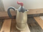 Bugatti Vulcano 6 cup moka pot Teseo Berghella 2000 Italy