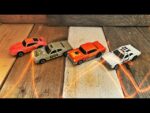 Hot wheels 4x Porsche police Chevy cars 1970 Hong Kong Malaysia