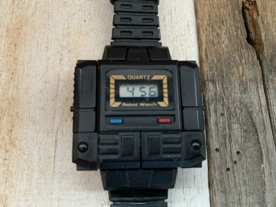 Robot Watch transformer complete with strap clone 1980 Taiwan - Image 7