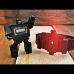 Robot Watch transformer complete with strap clone 1980 Taiwan