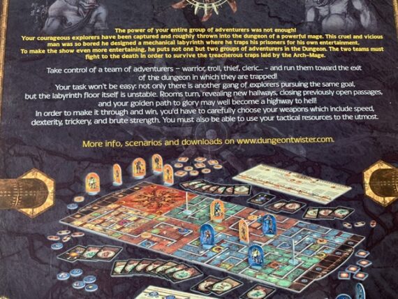 2x Dungeon Twister basic + expansion 1 Asmodée 2005 USA - Image 7