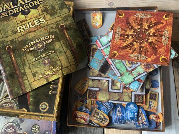 2x Dungeon Twister basic + expansion 1 Asmodée 2005 USA - Image 3