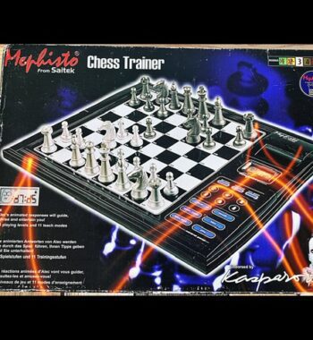 Mephisto Chess trainer computer electronic Saitek 2000 in box