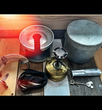 Primus Optimus 71E camping Stove full outfit 1938 Sweden