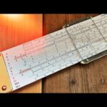 Ahrend 704 Aristo HyperboLog 971 slide rule 1953 Germany Holland