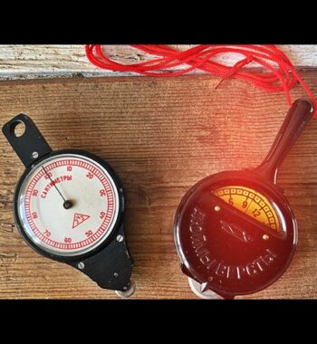 2x Map measuring wheel bakelite aluminum man tool 1960 USSR