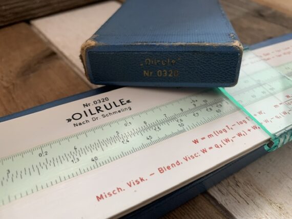 Nestler 0320 Oilrule sys Schmeling slide rule with container 1969 Germany - Image 6
