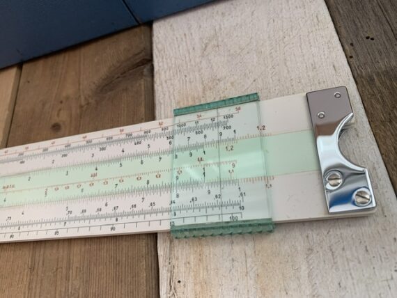 Nestler 0320 Oilrule sys Schmeling slide rule with container 1969 Germany - Image 3