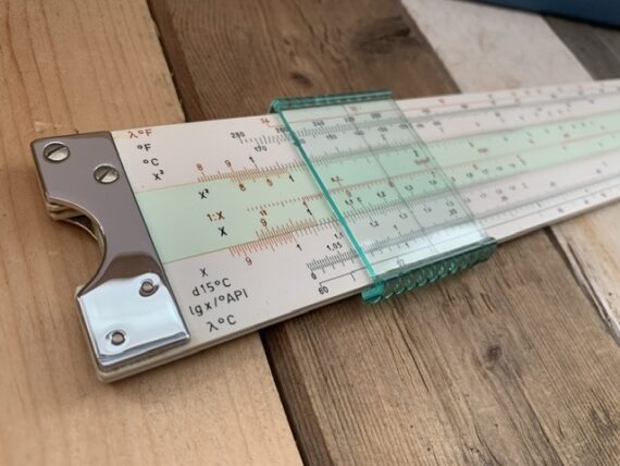 Nestler 0320 Oilrule sys Schmeling slide rule with container 1969 Germany - Image 2