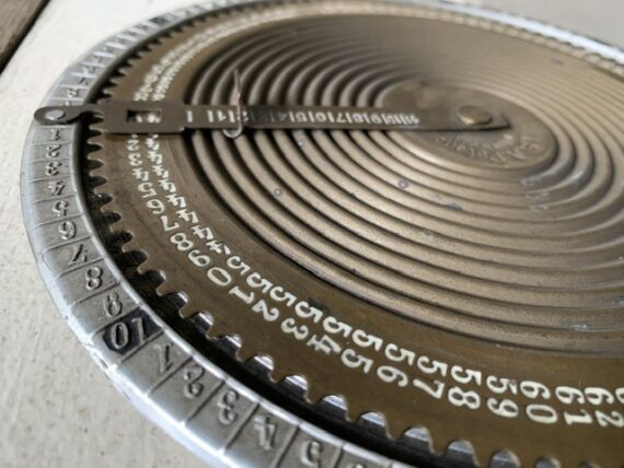 Adall Calculator tool Adal Co 1908 Great Britain