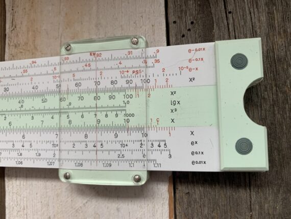 Ecobra R154 Cosmos slide rule full set 1960 Germany - Image 3