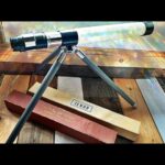 Telescope small viewer on tripod base in boxes 1960 Japan Germany