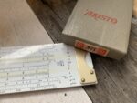 Ahrend 704 Aristo HyperboLog 971 slide rule 1953 Germany Holland