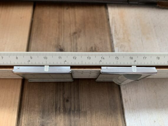 Nestler magnifier Lupenläufer 0210 Darmstadt slide rules in case 1950 Germany