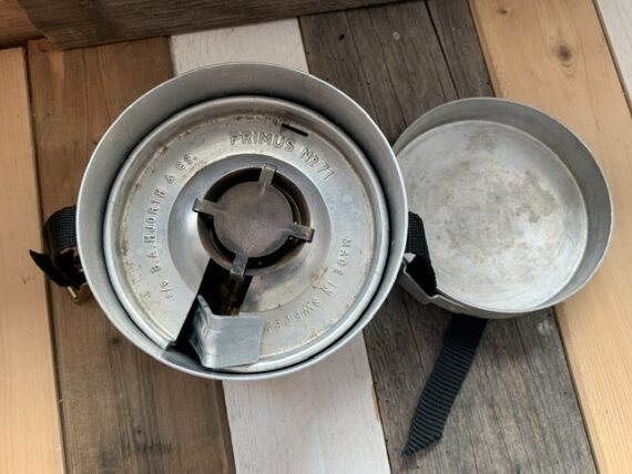 Primus Optimus 71E camping Stove full outfit 1938 Sweden