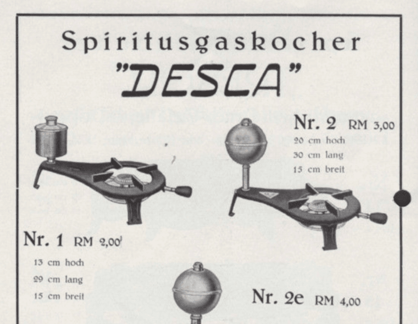 Desca catalog up to 1936