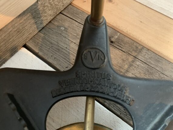 Gustav Barthel Norma G21 UNIQUE brass cast iron stove 1935 Germany Holland - Image 4