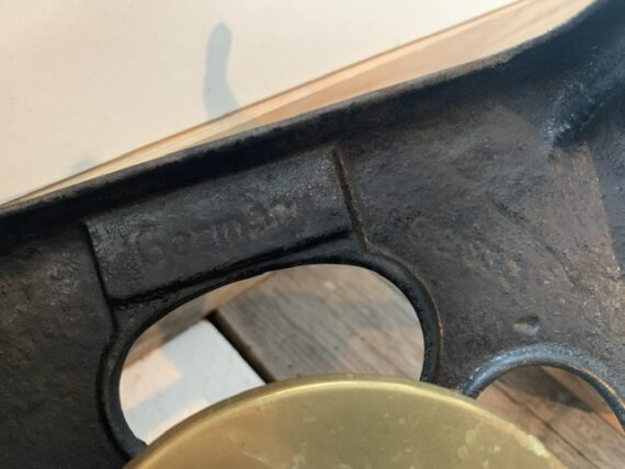 Gustav Barthel Norma G21 UNIQUE brass cast iron stove 1935 Germany Holland - Image 5