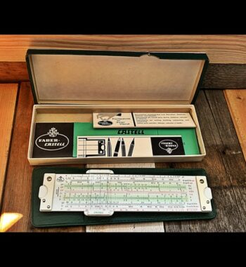 Faber Castell 62/83 Novo-Duplex slide rule New Old Stock 1970 Germany