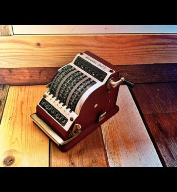 Resulta-BS7 desk top addiator calculator tool P. Bruning 1953 Germany