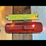 Pickett N600-ES pocket slide rule sleeve USA 1960