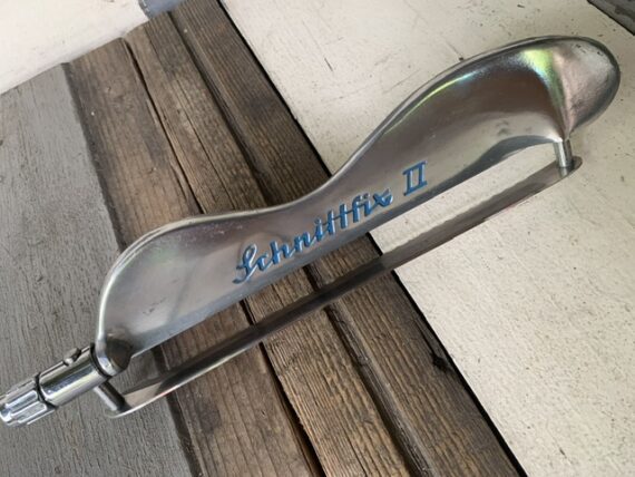 Schnittfix 2 adjustable knife aluminum handle 1960 Germany - Image 3