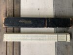 Faber Castell 1/61/361 electro slide rule in case 1938 Germany