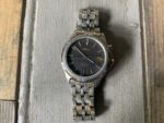 Seiko 5M62-0A40 Kinetic Titanium gold bracelet 1980 Japan - Image 4