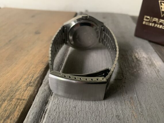 Diarex automatic NOS steel dress watch 1980 Switzerland - Image 4