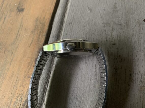 Diarex automatic NOS steel dress watch 1980 Switzerland - Image 7